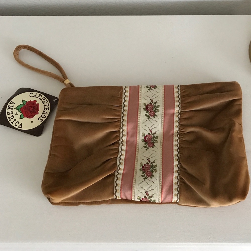 NWT Vintage Carpetbags of America Clutch
